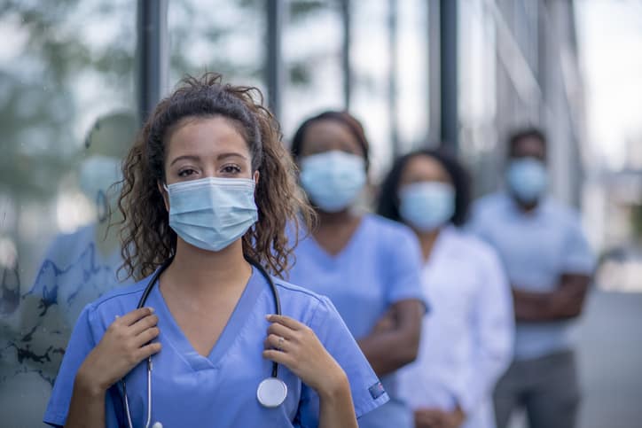 National Nurses Union Refutes New CDC Mask Guidance, Scleroderma Doesn’t Stop Nurse Graduate, and Other Nursing News