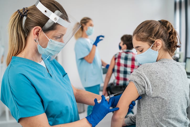 COVID-19 Updates: AAP Encourages More Kids Ages 12 and Up to Get Vaccinated, Vaccine Refusal Causes Healthcare Staffing Shortages
